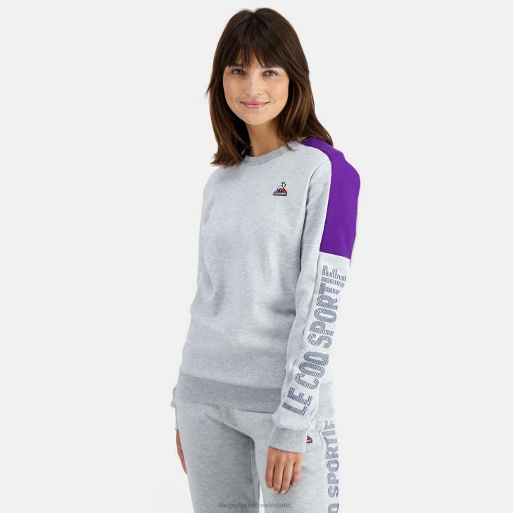 kleding LDBJ443 Heren Le Coq Sportif sweatshirt grijs