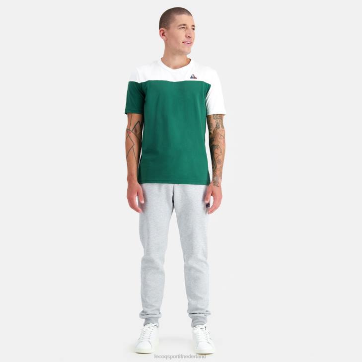 kleding LDBJ447 Heren Le Coq Sportif t-shirtje groen