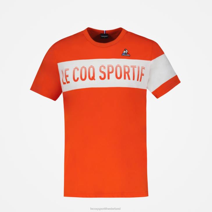 kleding LDBJ448 Heren Le Coq Sportif t-shirt veelkleurig