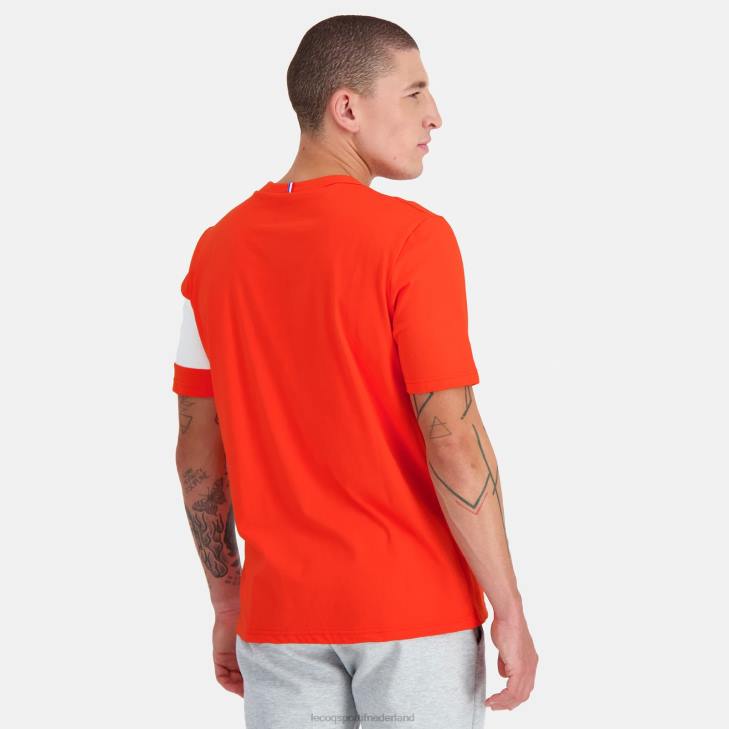 kleding LDBJ448 Heren Le Coq Sportif t-shirt veelkleurig