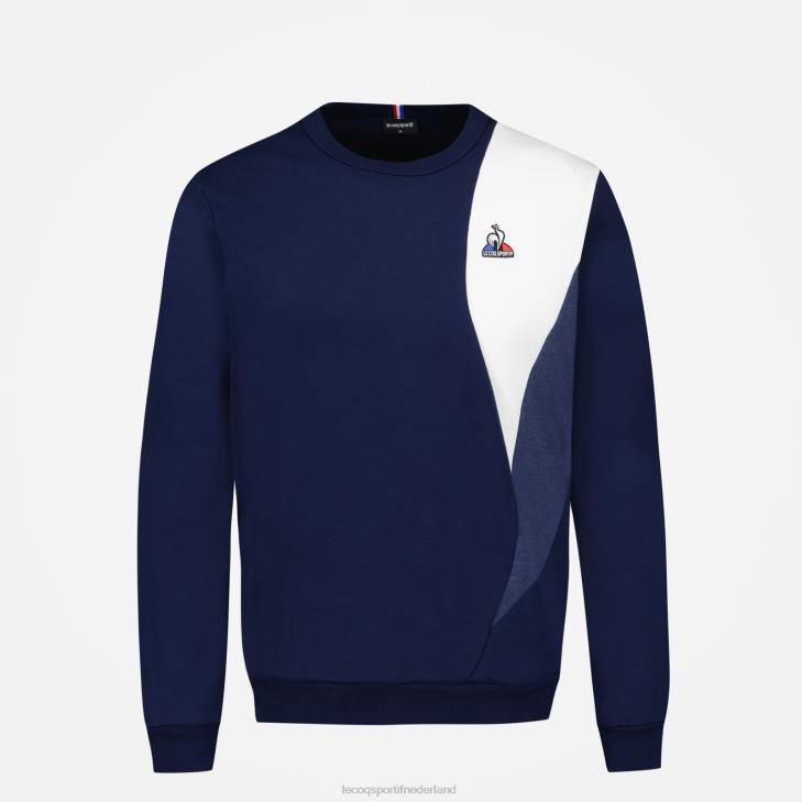 kleding LDBJ452 Heren Le Coq Sportif sweatshirt blauw