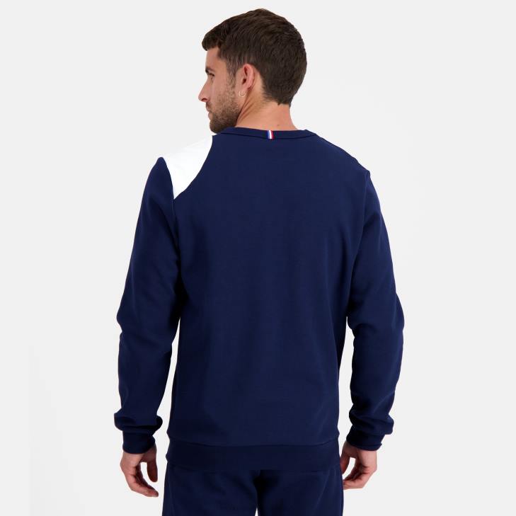 kleding LDBJ452 Heren Le Coq Sportif sweatshirt blauw