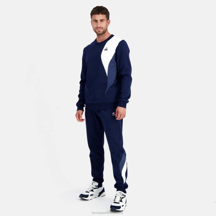 kleding LDBJ452 Heren Le Coq Sportif sweatshirt blauw