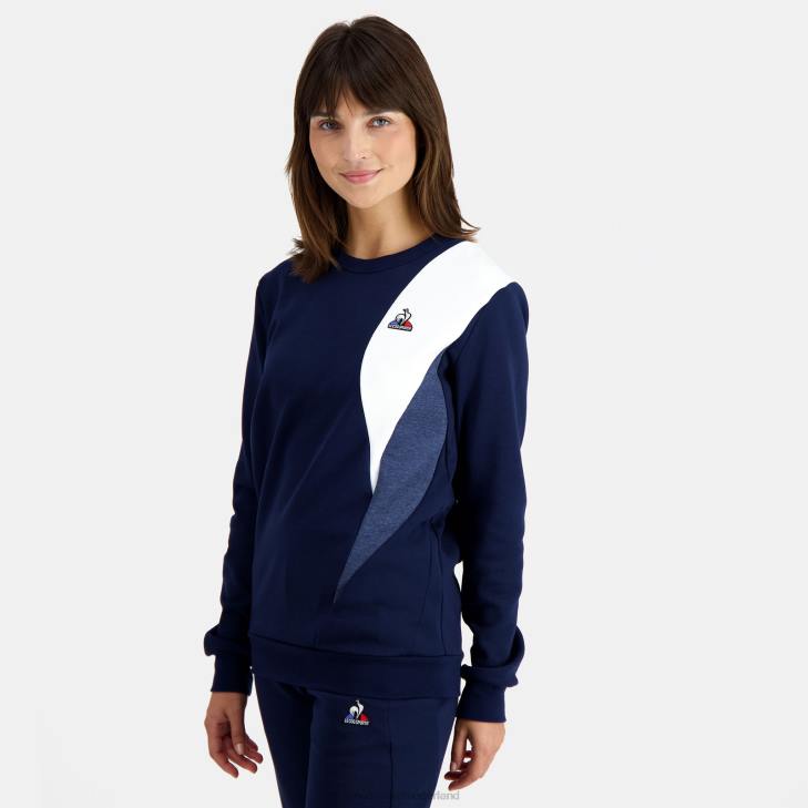 kleding LDBJ452 Heren Le Coq Sportif sweatshirt blauw