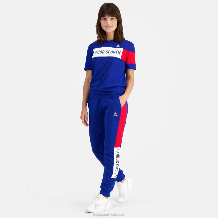 kleding LDBJ457 Heren Le Coq Sportif t-shirtje blauw