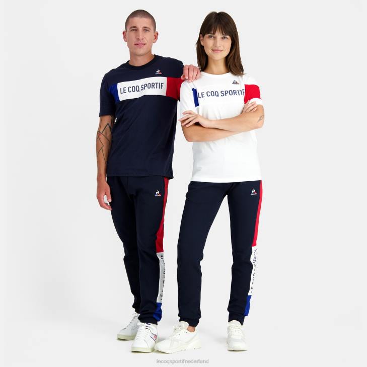 kleding LDBJ458 Heren Le Coq Sportif t-shirtje blauw