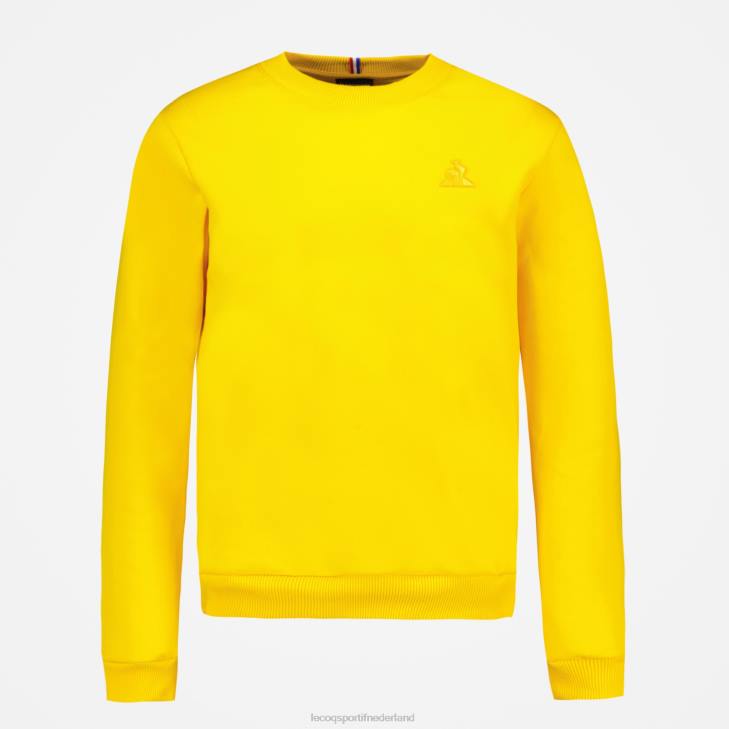 kleding LDBJ464 Heren Le Coq Sportif sweatshirt geel
