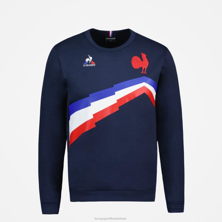 kleding LDBJ470 Heren Le Coq Sportif sweatshirt blauw