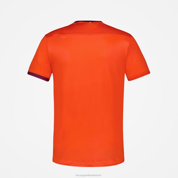 kleding LDBJ479 Heren Le Coq Sportif trui oranje