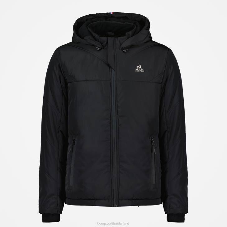 kleding LDBJ480 Heren Le Coq Sportif jasje zwart
