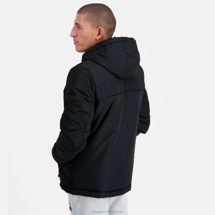 kleding LDBJ480 Heren Le Coq Sportif jasje zwart