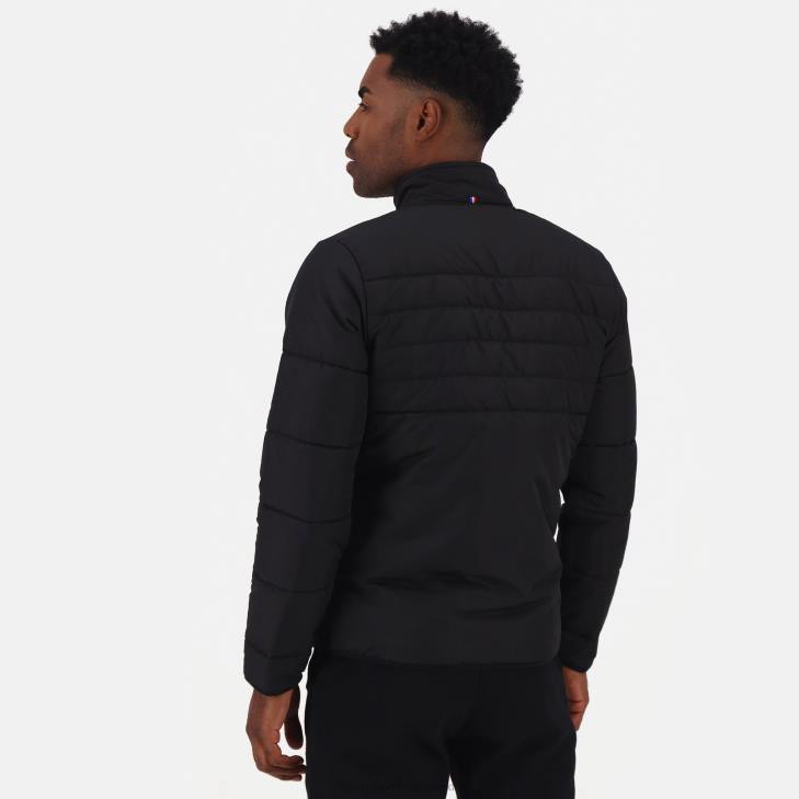 kleding LDBJ481 Heren Le Coq Sportif donsjack zwart