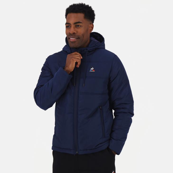 kleding LDBJ482 Heren Le Coq Sportif jasje blauw