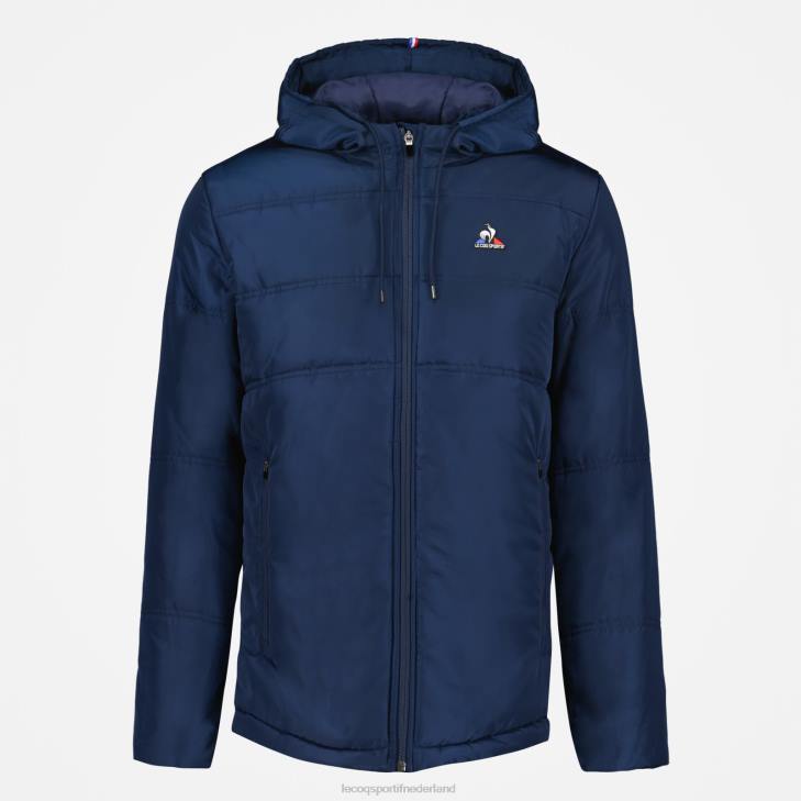 kleding LDBJ482 Heren Le Coq Sportif jasje blauw