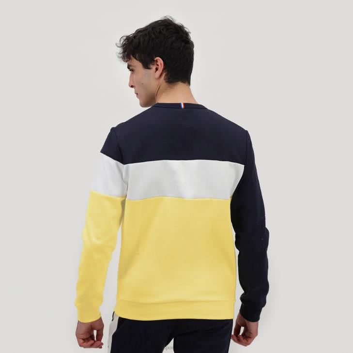 kleding LDBJ484 Heren Le Coq Sportif sweatshirt blauw