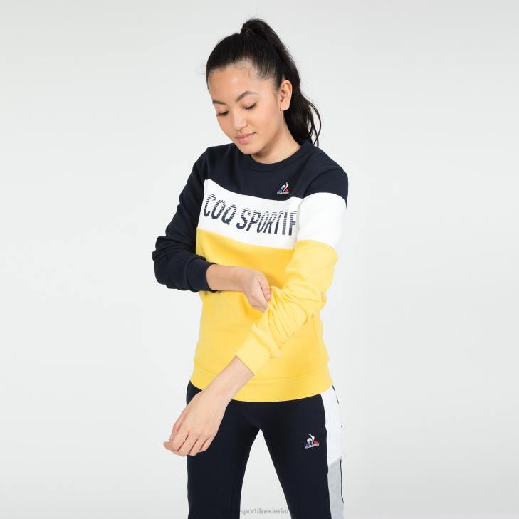 kleding LDBJ484 Heren Le Coq Sportif sweatshirt blauw