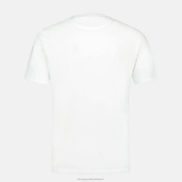 kleding LDBJ486 Heren Le Coq Sportif t-shirtje wit