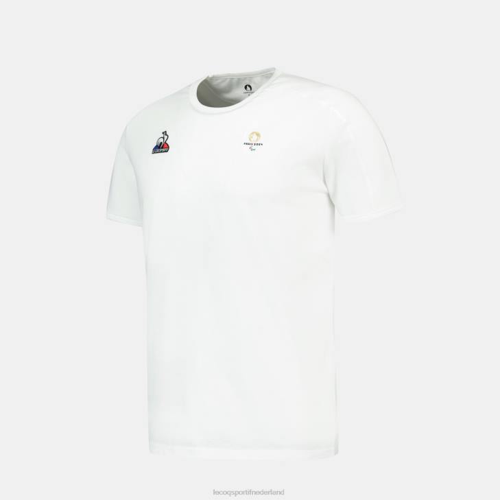 kleding LDBJ486 Heren Le Coq Sportif t-shirtje wit