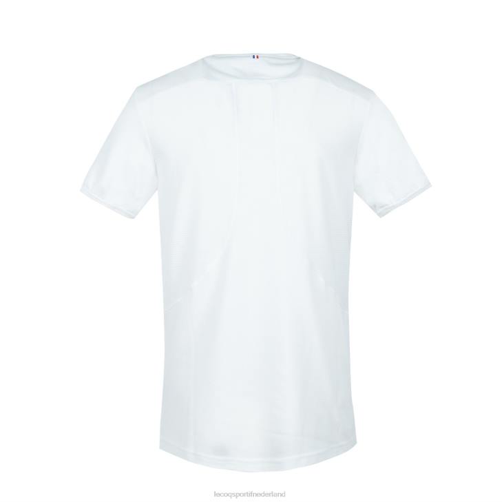 kleding LDBJ492 Heren Le Coq Sportif t-shirtje wit