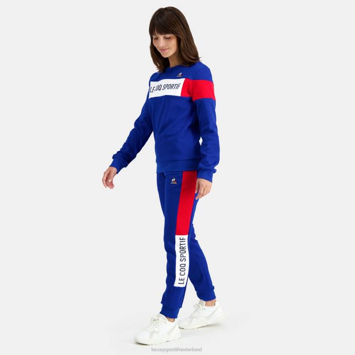 kleding LDBJ499 Heren Le Coq Sportif broek blauw