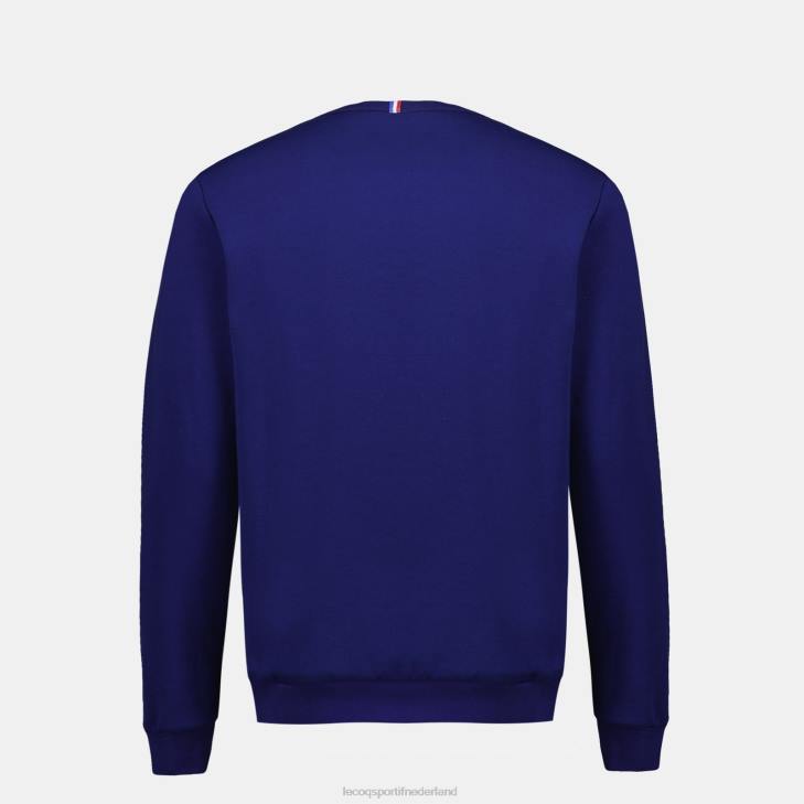 kleding LDBJ5 Heren Le Coq Sportif sweatshirt - xv de france blauw