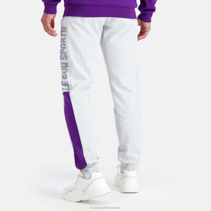 kleding LDBJ500 Heren Le Coq Sportif broek grijs