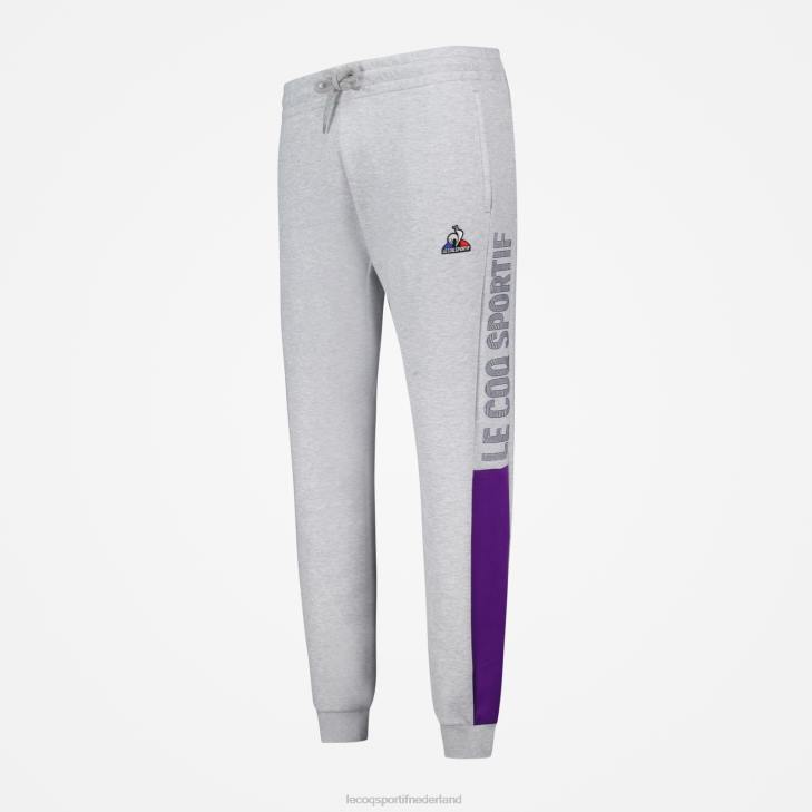 kleding LDBJ500 Heren Le Coq Sportif broek grijs