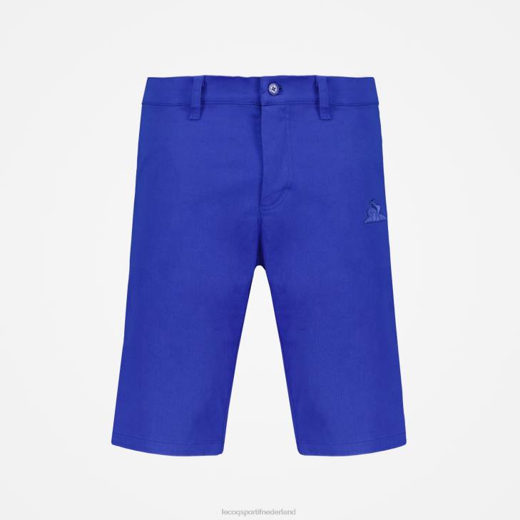 kleding LDBJ506 Heren Le Coq Sportif korte broek blauw