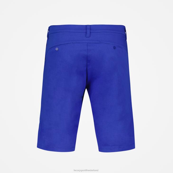 kleding LDBJ506 Heren Le Coq Sportif korte broek blauw
