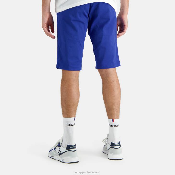 kleding LDBJ506 Heren Le Coq Sportif korte broek blauw