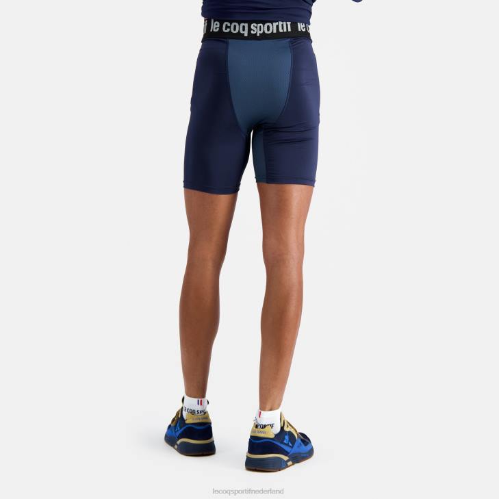 kleding LDBJ512 Heren Le Coq Sportif korte broek blauw