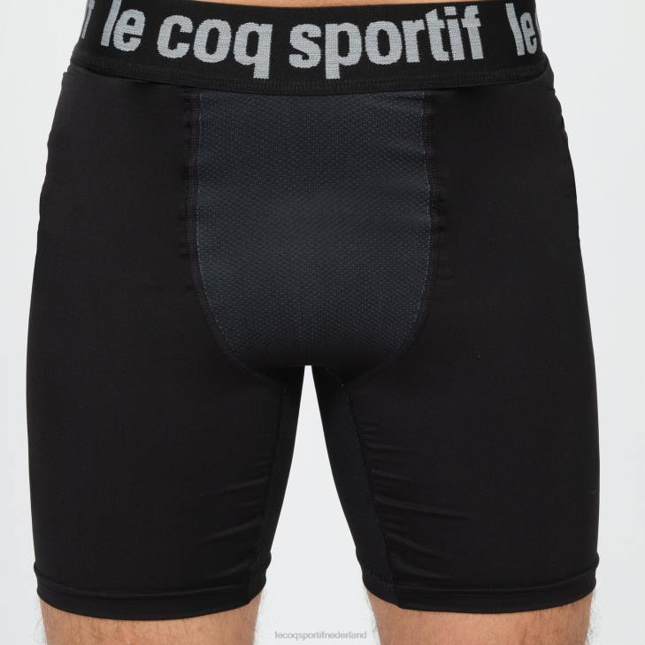 kleding LDBJ513 Heren Le Coq Sportif korte broek zwart