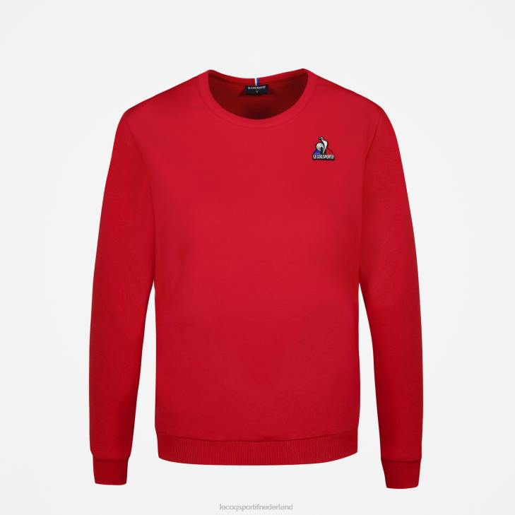 kleding LDBJ595 vrouwen Le Coq Sportif sweatshirt rood