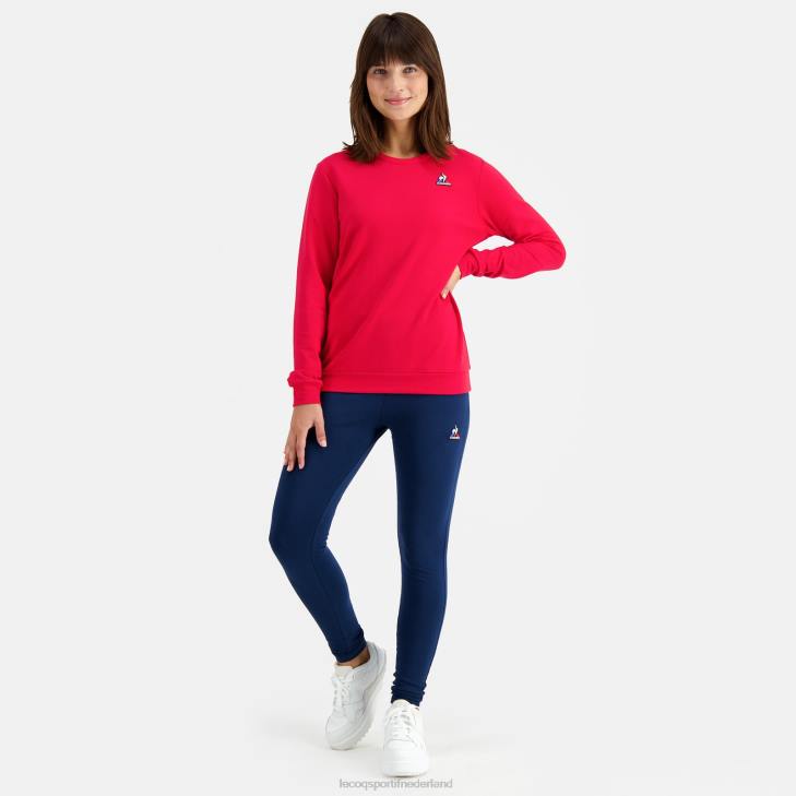 kleding LDBJ595 vrouwen Le Coq Sportif sweatshirt rood