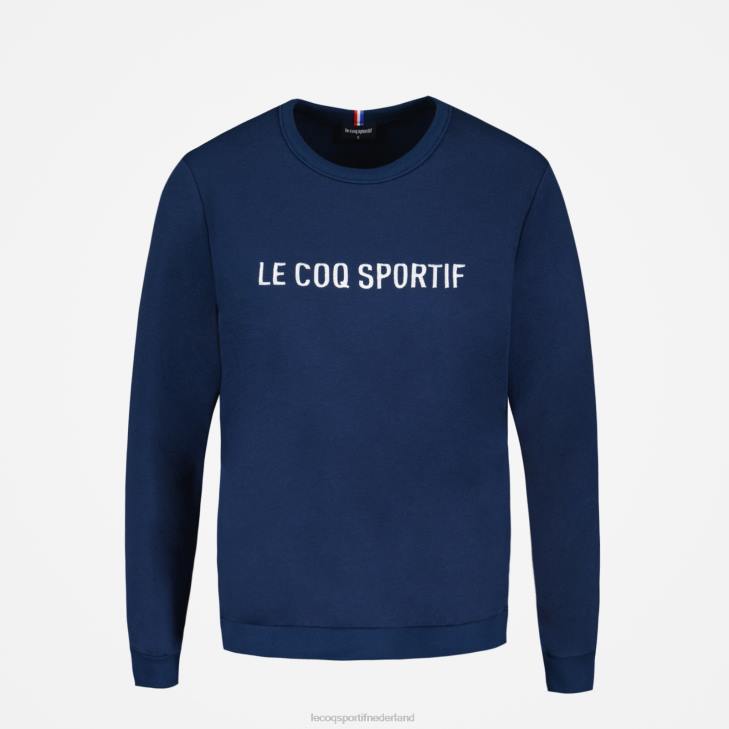 kleding LDBJ597 vrouwen Le Coq Sportif sweatshirt blauw