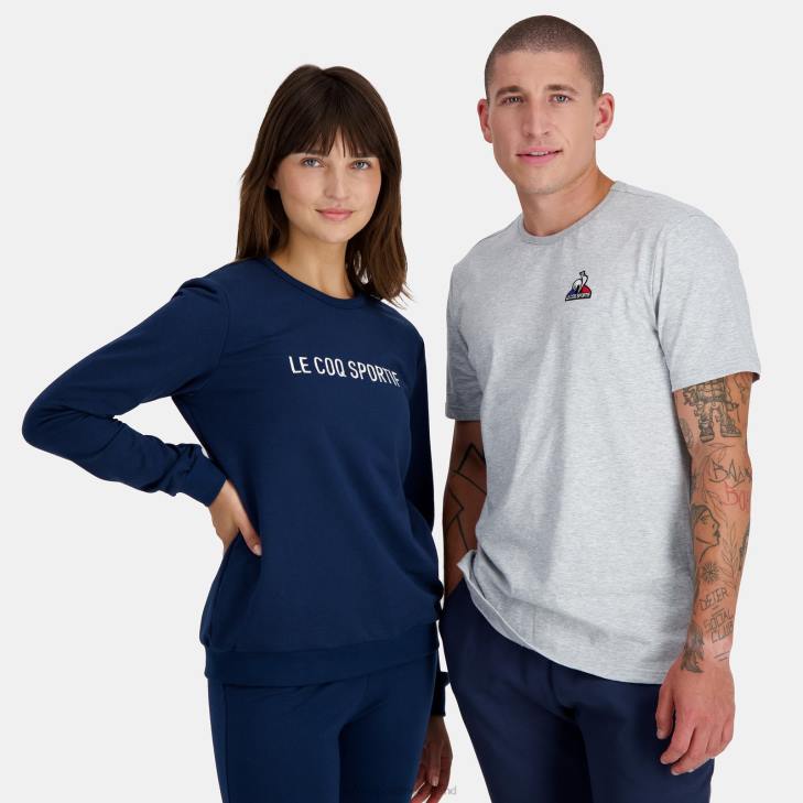 kleding LDBJ597 vrouwen Le Coq Sportif sweatshirt blauw