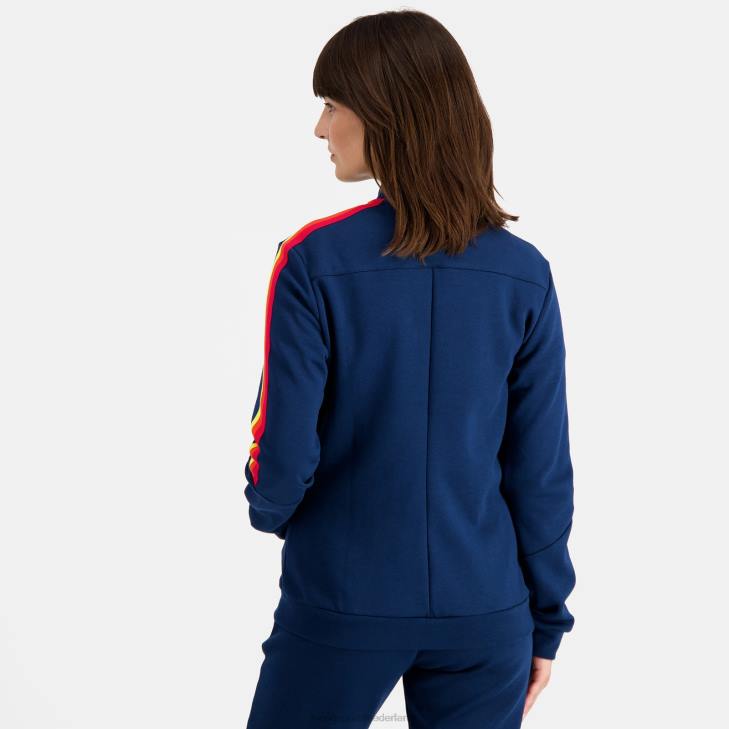 kleding LDBJ599 vrouwen Le Coq Sportif sweatshirt blauw