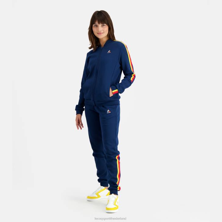 kleding LDBJ599 vrouwen Le Coq Sportif sweatshirt blauw