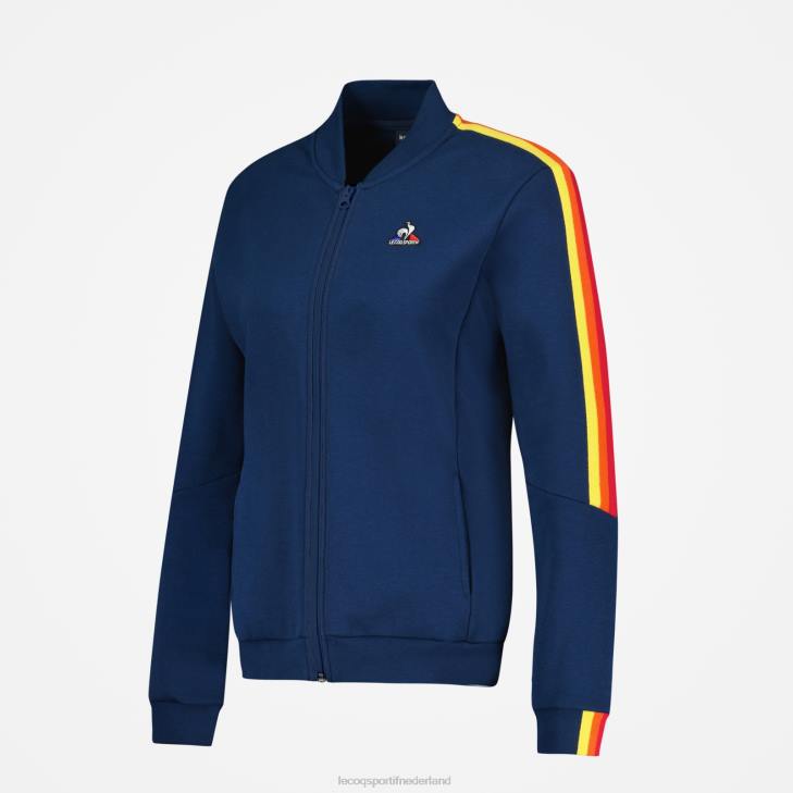 kleding LDBJ599 vrouwen Le Coq Sportif sweatshirt blauw