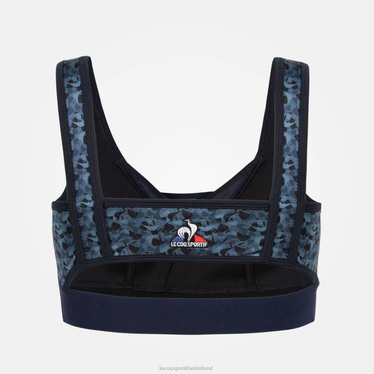 kleding LDBJ605 vrouwen Le Coq Sportif sportbeha wit