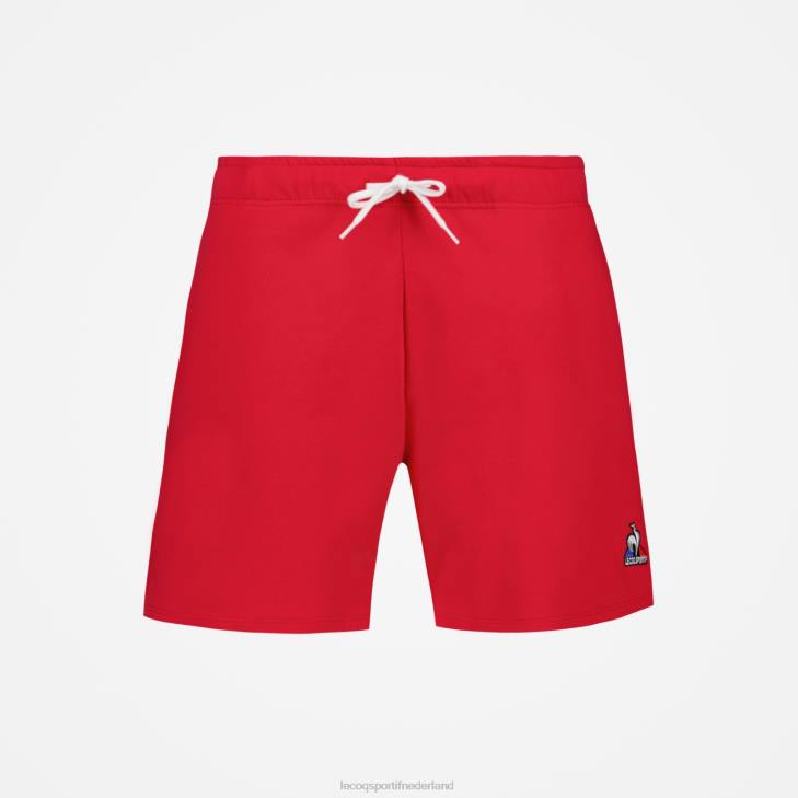 kleding LDBJ611 vrouwen Le Coq Sportif korte broek rood