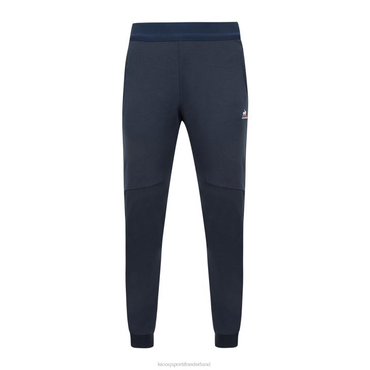 kleding LDBJ615 vrouwen Le Coq Sportif broek blauw