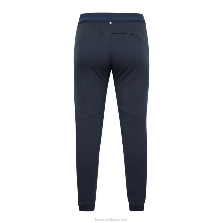 kleding LDBJ615 vrouwen Le Coq Sportif broek blauw