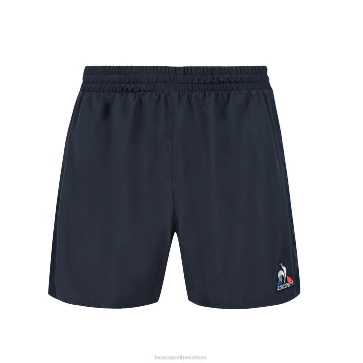 kleding LDBJ616 vrouwen Le Coq Sportif korte broek blauw