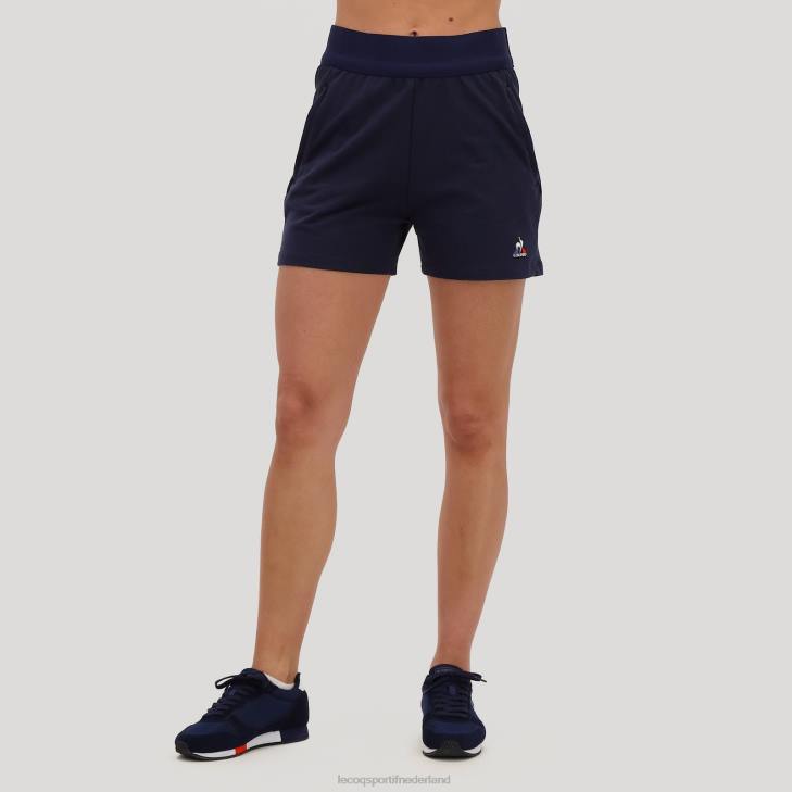 kleding LDBJ617 vrouwen Le Coq Sportif korte broek blauw