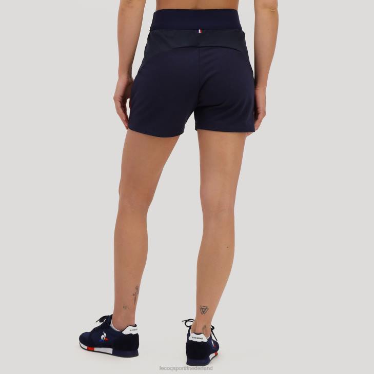 kleding LDBJ617 vrouwen Le Coq Sportif korte broek blauw