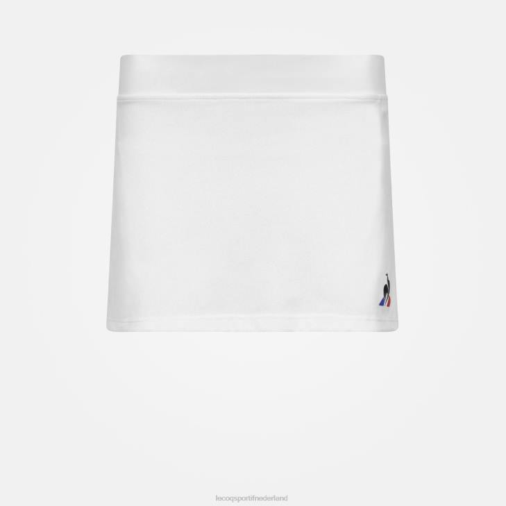 kleding LDBJ618 vrouwen Le Coq Sportif rok wit