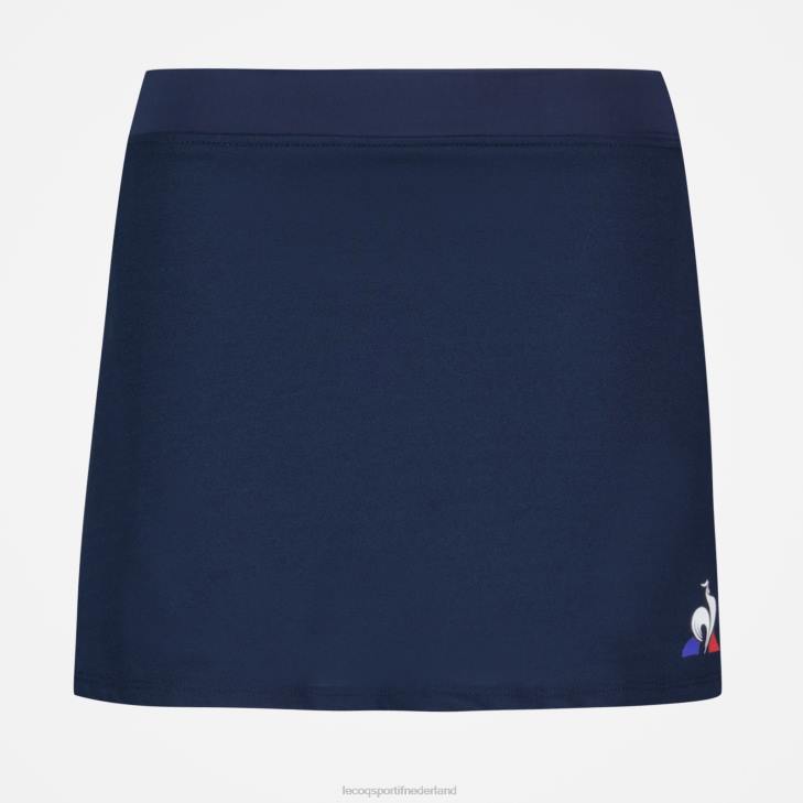 kleding LDBJ619 vrouwen Le Coq Sportif rok blauw