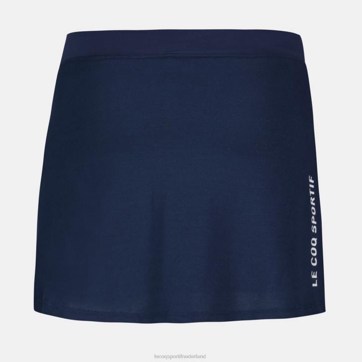 kleding LDBJ619 vrouwen Le Coq Sportif rok blauw