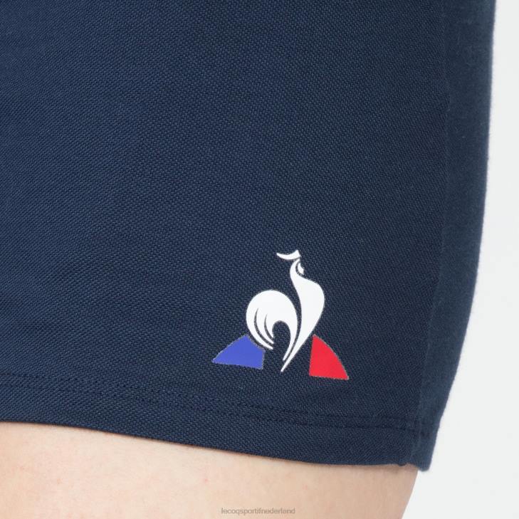 kleding LDBJ619 vrouwen Le Coq Sportif rok blauw